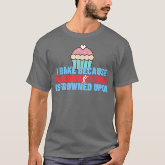Ik bak omdat mensen gestraft worden op een Ba T-shirt
