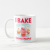 Ik bak zodat ik mensen niet verstik bij het maken koffiemok (Links)
