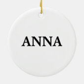 Ik bake I Eat Custom Ornament (Achterkant)