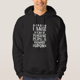 Ik bakt omdat mensen gestraft worden op zak hoodie