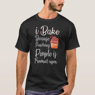 Ik bakt omdat mensen gestraft worden op zak t-shirt