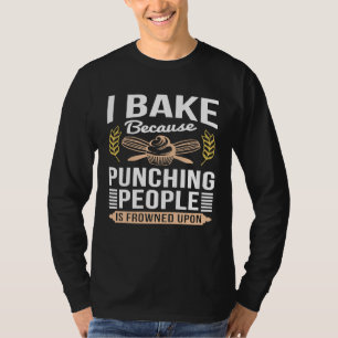 Ik bakt omdat mensen gestraft worden op zak t-shirt