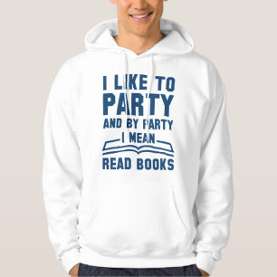 Ik bedoel boeken lezen hoodie