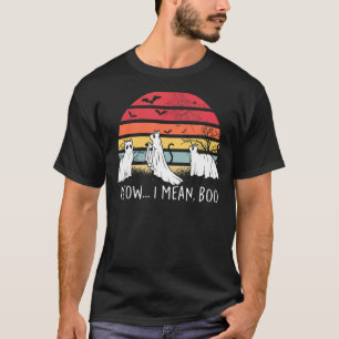 Ik bedoel Boo Meow, ik bedoel Boo Meow Scary Black T-shirt