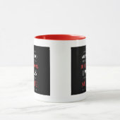 IK BEDOELDE NIET OM uw Buttonnen Sarcastisch citaa Mok (Midden)