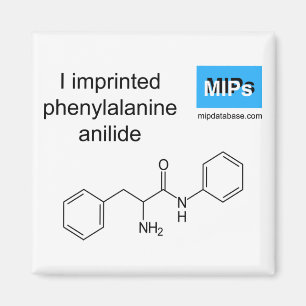 Ik bedrukt fenylalanine-anilide magnet magneet