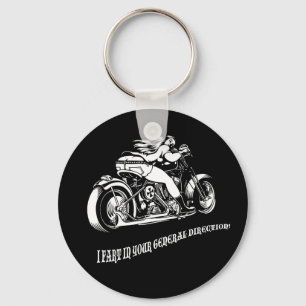 Ik begin in uw algemene richting sleutelhanger