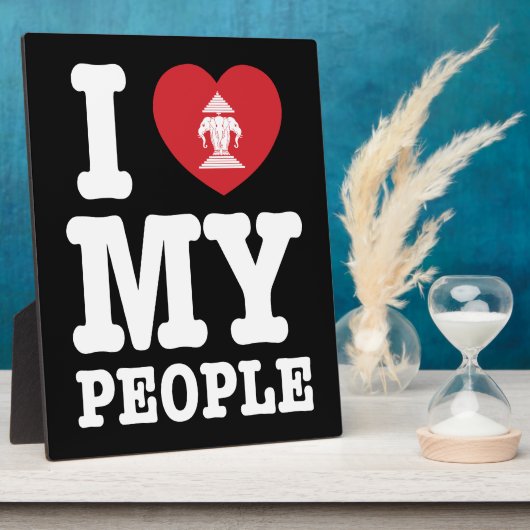 Ik begin mijn Laotiaanse mensen te wissen Fotoplaat (Zijkant)