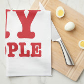 Ik begin mijn Laotiaanse mensen te wissen Theedoek (Quarter Fold)