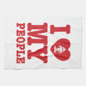 Ik begin mijn Laotiaanse mensen te wissen Theedoek (Horizontaal)