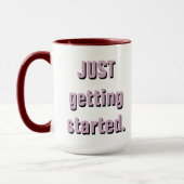 "Ik begin pas." "57 MOK Chevy COFFEE (Links)