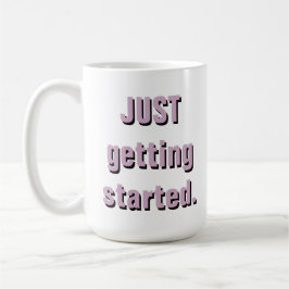 "Ik begin pas." "57 MOK Chevy COFFEE