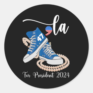 Ik begrijp de Ignment Comma La Schattigee Schoenen Ronde Sticker