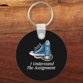 Ik begrijp de Ignment Sneakers en Pearls Kamal Sleutelhanger (Voorkant)