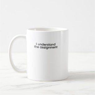 Ik begrijp de opdracht koffiemok