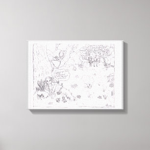 Ik begrijp ,ze begrijpen het niet canvas afdruk