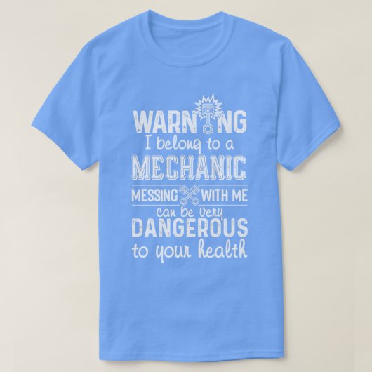 Ik behoor tot een Mechanische T-shirt (Design voorkant)
