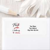 Ik behoor tot Jezus Etiket (Insitu)