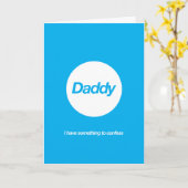 Ik beken kaart (Gele Bloem)