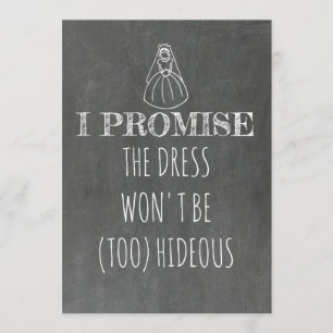 Ik beloof bruidsmeisje / Maid of Honor voorstel Kaart