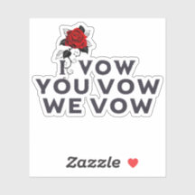 Ik beloof je dat we de Sticker van het rituele boe