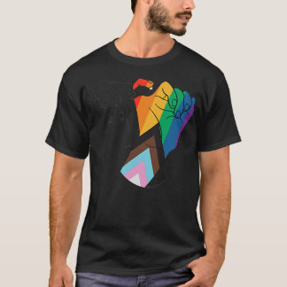 Ik beloof mijn baby's te leren van je baby's te ho t-shirt