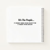 Ik beloof spiraal Notitieboek (Achterkant)