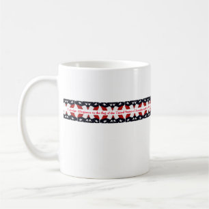 Ik beloof trouw te zijn aan de vlag koffiemok