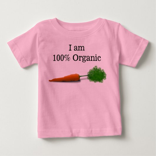 Ik ben 100% biologisch Baby kleding (Voorkant)