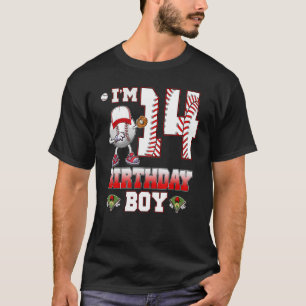 Ik ben 14 jaar oude 14e verjaardag jongen die Base T-shirt