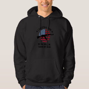 Ik ben 1776 zeker dat niemand mijn geweren zal afp hoodie