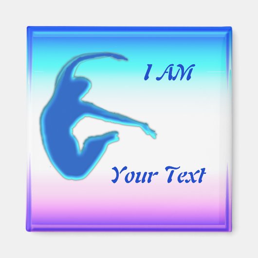 IK BEN 1 SJABLOON MAGNEET (Voorkant)