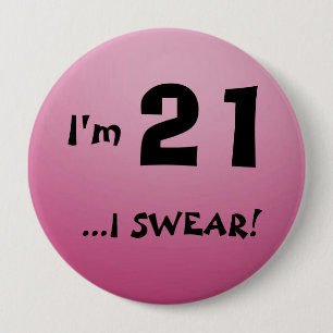 Ik ben 21 Button