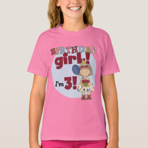 Ik ben 3 Verjaardags Meisje Tshirts en Geschenken