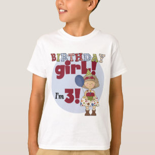 Ik ben 3 Verjaardags Meisje Tshirts en Geschenken