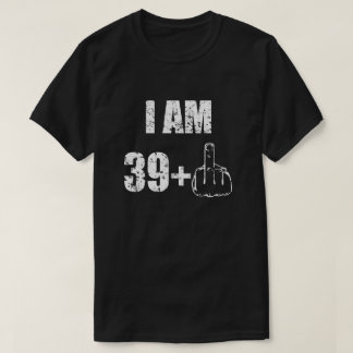 Ik ben 40 jaar oud grappig mannen shirt