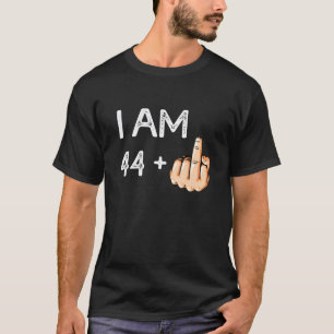 Ik ben 44 plus 1 grappige 45e verjaardag gift gebo t-shirt