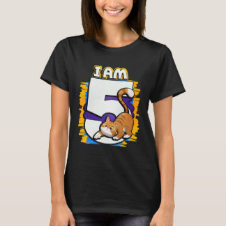 Ik ben 5 kat t-shirt
