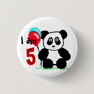 Ik ben 5 ronde button 3,2 cm