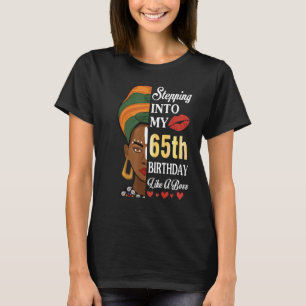 Ik ben 65ste verjaardag, als een 65-jarige baas t-shirt
