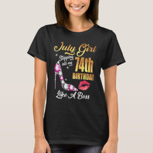 Ik ben 74e verjaardag als een boot voor 74 t-shirt