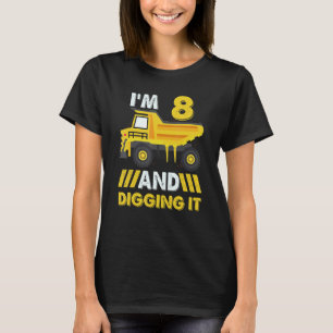 Ik ben 8 jaar en ik citeer het 8 jaar... ... ... . t-shirt