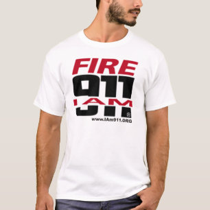 Ik ben 911 logo spullen voor brand, EMS, verzendin T-shirt