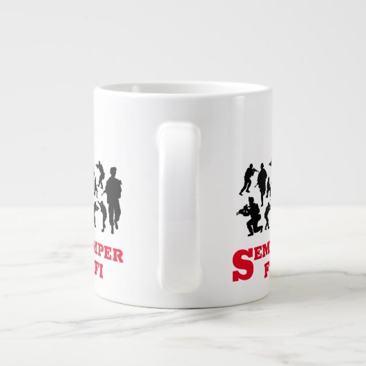 IK BEN A-MARINE-DAT MISSES EXTRA GROTE BEKER (Achterkant)