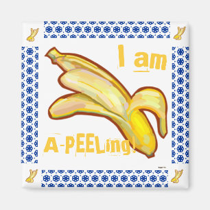 Ik ben A-PEELing Banana Magneet