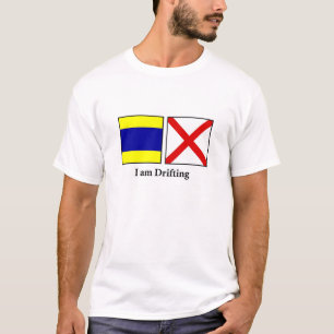 Ik ben aan het drijven t-shirt