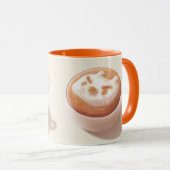 Ik ben aan het schuimen met gevoelens – Coffee Art Mok (Voorkant rechts)