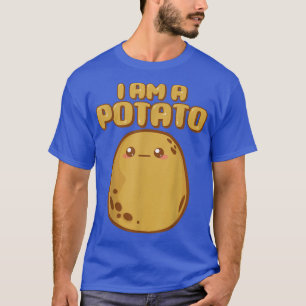 Ik ben aardappelfanatici of liefhebbers t-shirt