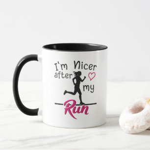 Ik ben aardiger na mijn hardlooprondje Funny Coffe Mok