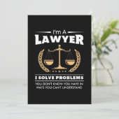 Ik Ben Advocaat Ik Los Problemen Op Kaart (Staand voorkant)